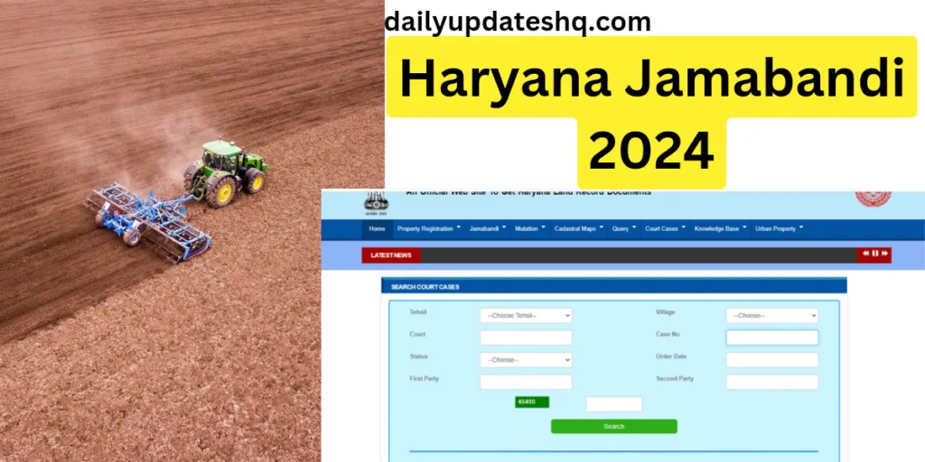 Haryana Jamabandi 2024