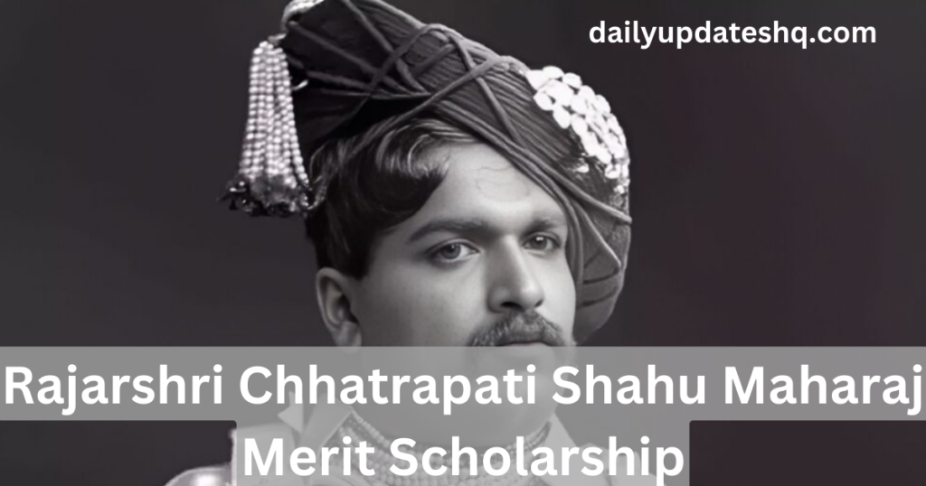 Rajarshri Chhatrapati Shahu Maharaj Merit Scholarship